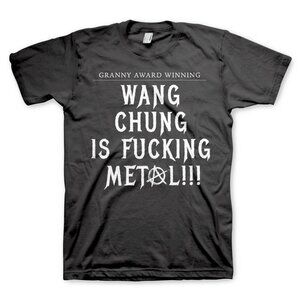 Wang Chung Is Metal Retro Rock Band Music Graphic Vintage Style T-Shirt 92